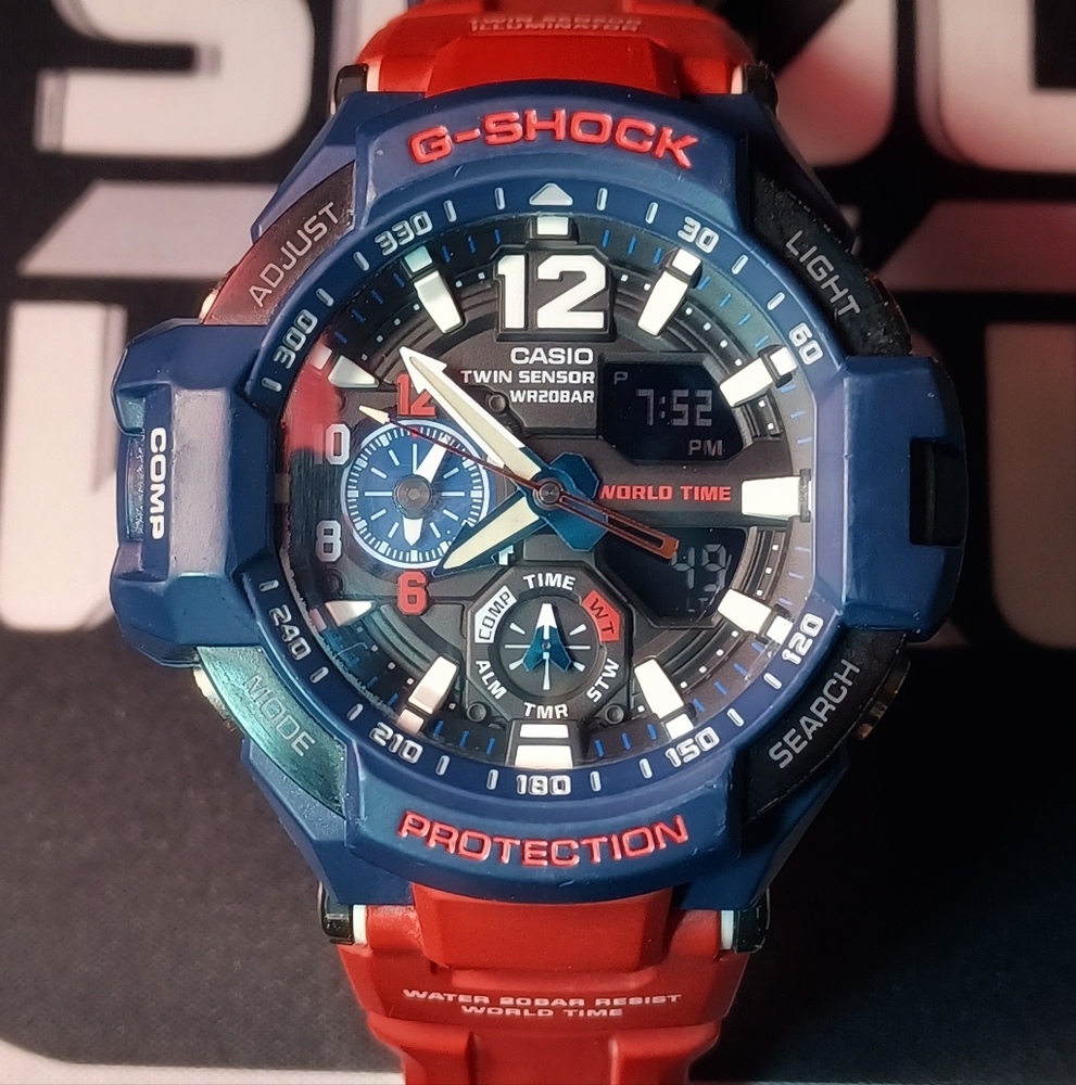 CASIO G-SHOCK GA1100 SKY COCKPIT